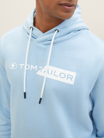 TOM TAILOR Sweatshirt in Blauw