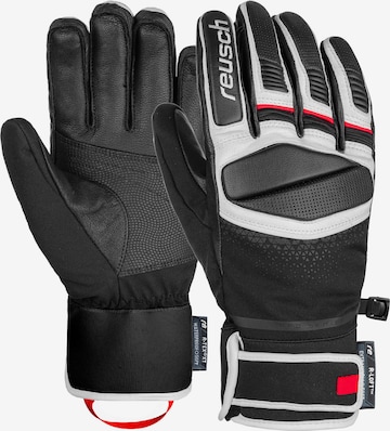 REUSCH Athletic Gloves 'Mastery' in Black: front