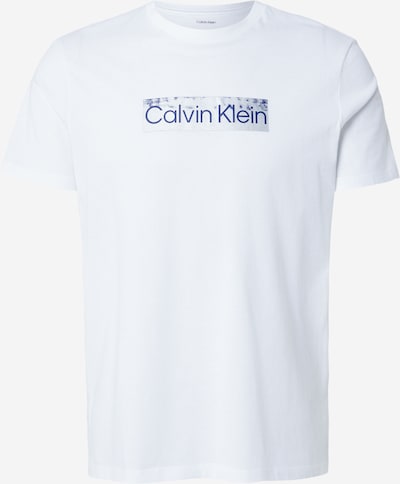 Calvin Klein Majica u tamno plava / bijela, Pregled proizvoda