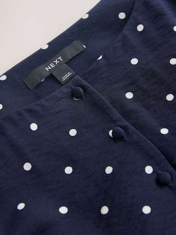 Next Платье-рубашка в Синий