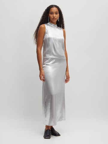 EDITED Skirt 'Silva' in Silver