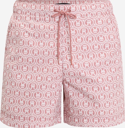 Tommy Hilfiger Underwear Badeshorts in mauve / weiß, Produktansicht