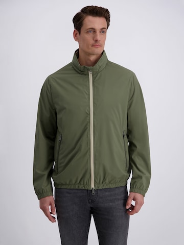 Veste mi-saison PIERRE CARDIN en vert : devant