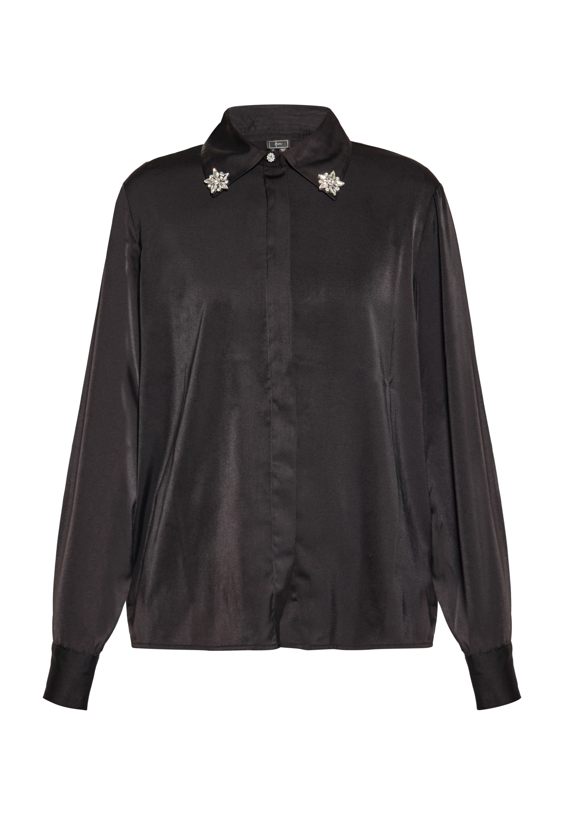 faina - Blusa em preto: frente
