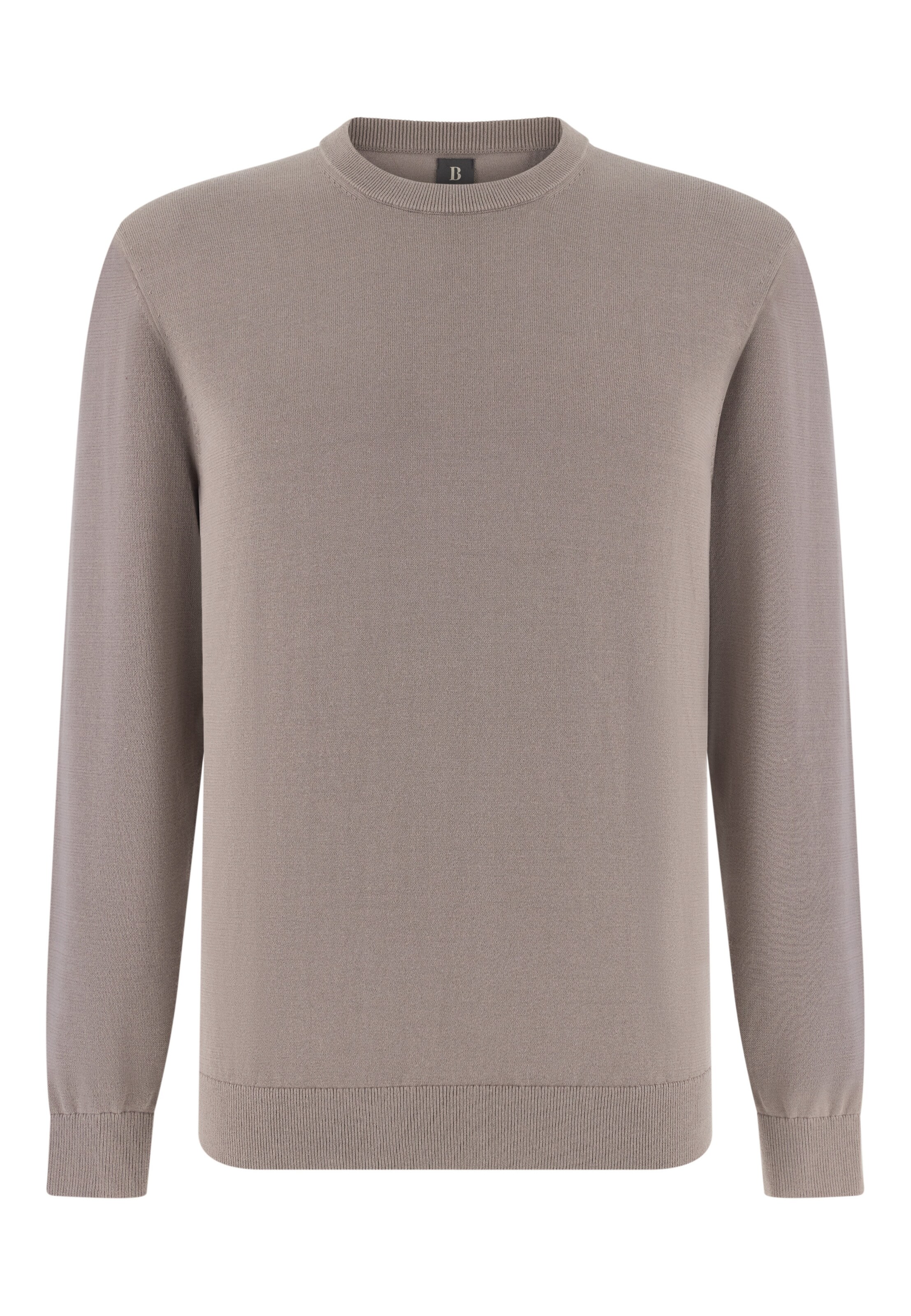 Boggi Milano Pull-over en taupe, Vue avec produit