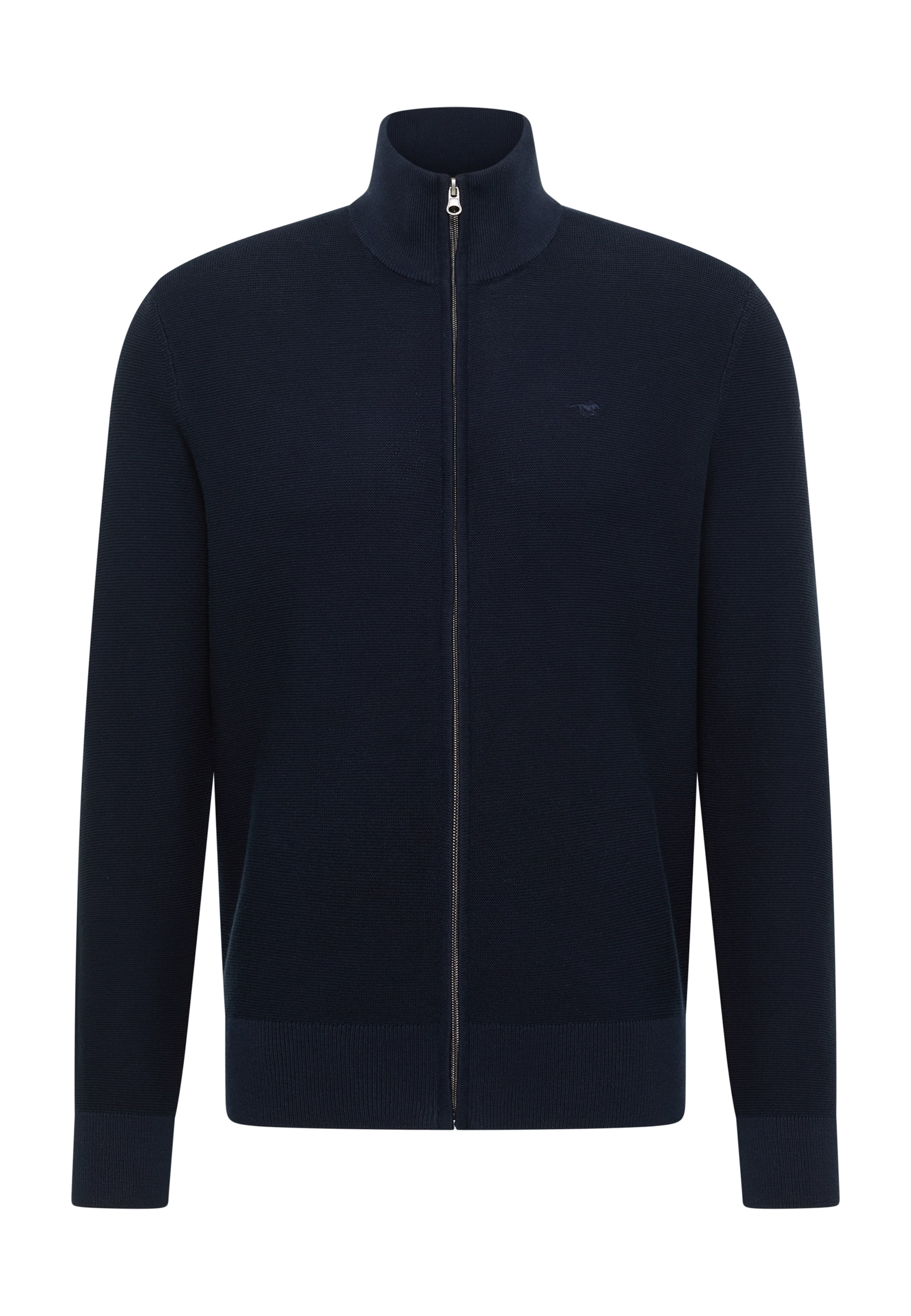 MUSTANG Strickjacke 'Escondido' in Blau: Vorderseite
