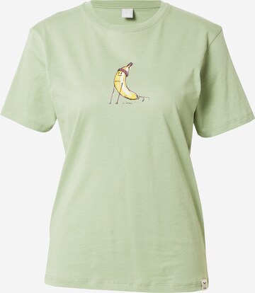 Iriedaily Shirt 'Yoganana' in Groen: voorkant