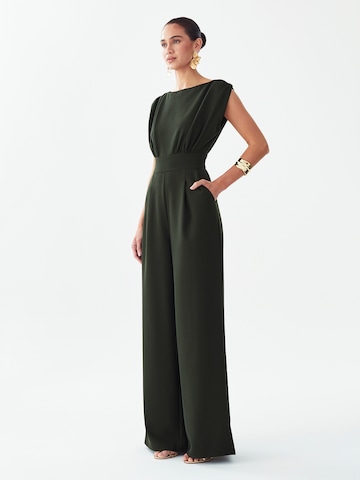 Tuta jumpsuit 'Sumi' di Willa in verde