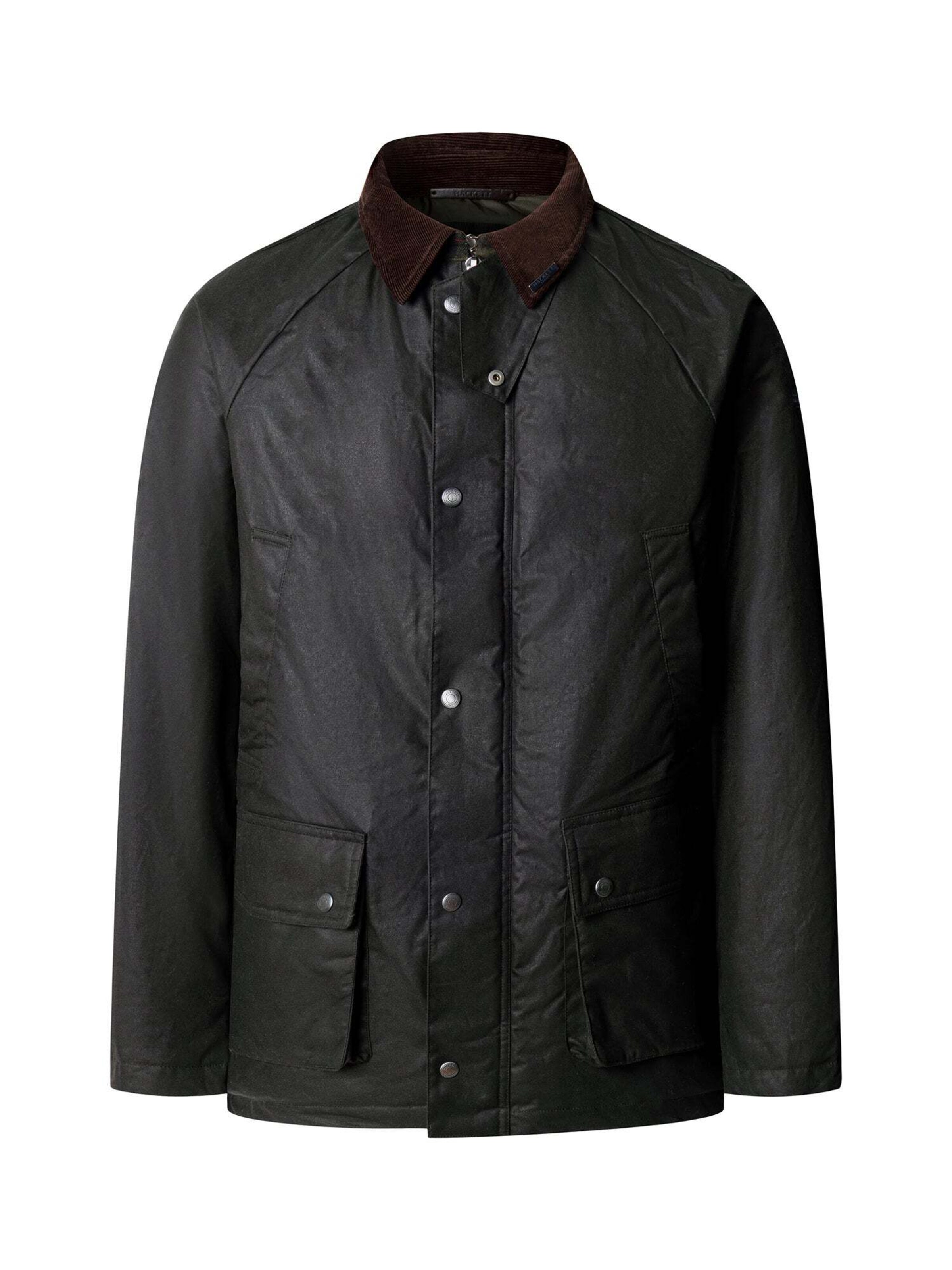 Giacca di mezza stagione di Hackett London in verde: frontale