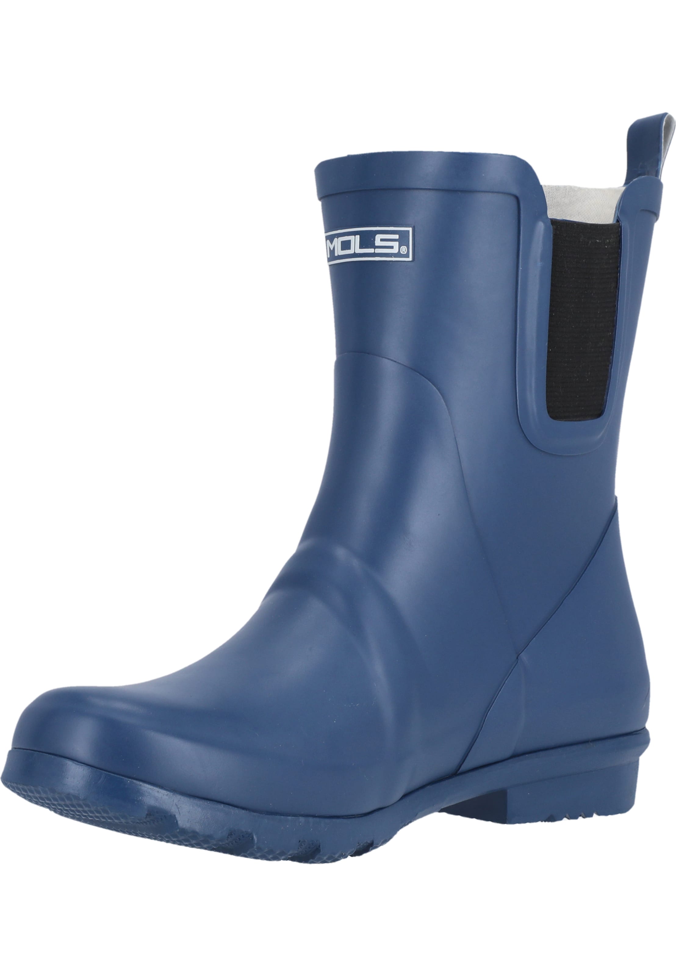 Mols Regenlaarzen 'Suburbs' in Blauw: voorkant