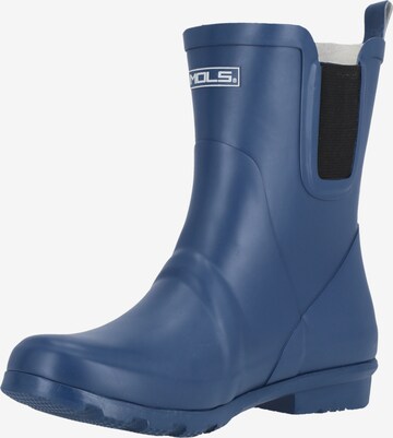 Mols Rubber Boots 'Suburbs' in Blue: front