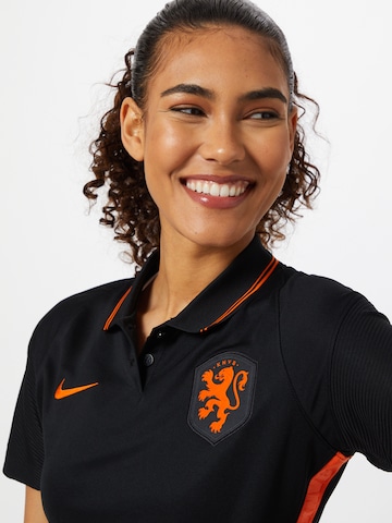 NIKE Performance shirt 'Netherlands 2020 Stadium Away' in Black