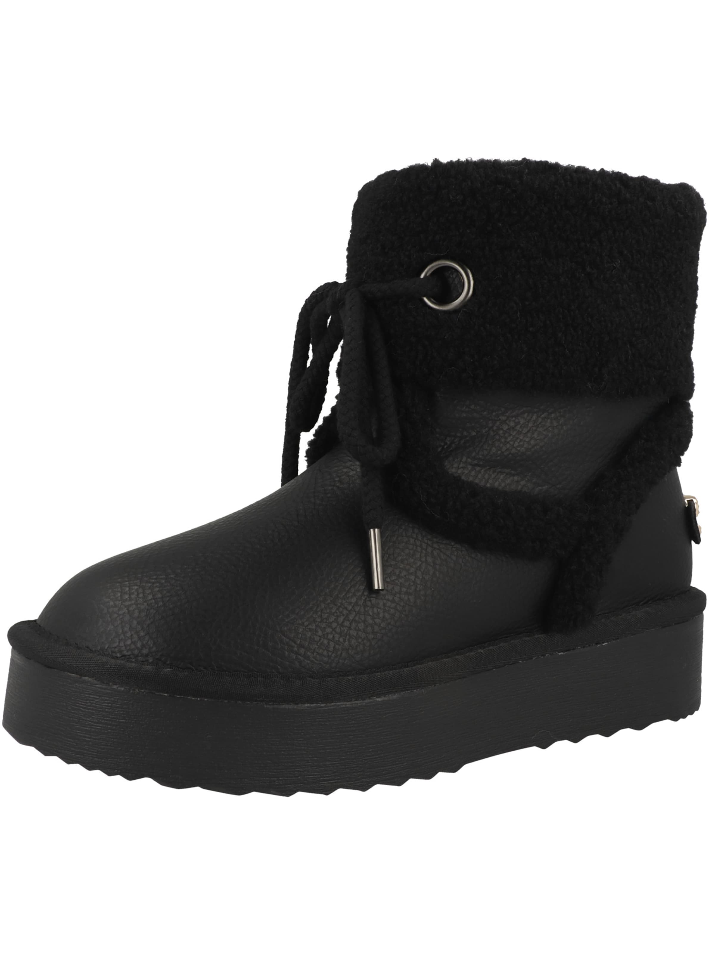 STEVE MADDEN Boots 'Shadow' in Zwart: voorkant