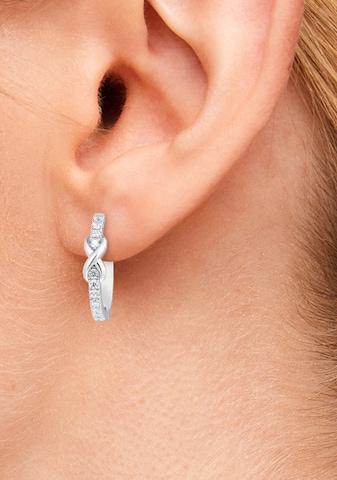 s.Oliver Earrings in Silver: front