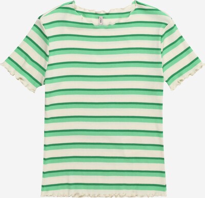 KIDS ONLY Shirt 'EVIG' in de kleur Groen / Mintgroen / Wit, Productweergave