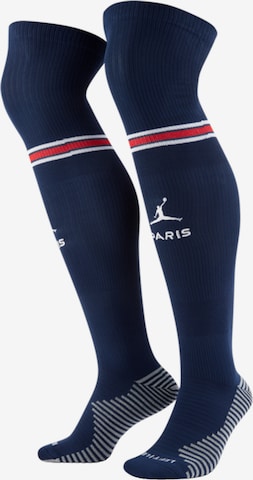 Jordan Soccer Socks 'Paris St. Germain' in Blue: front