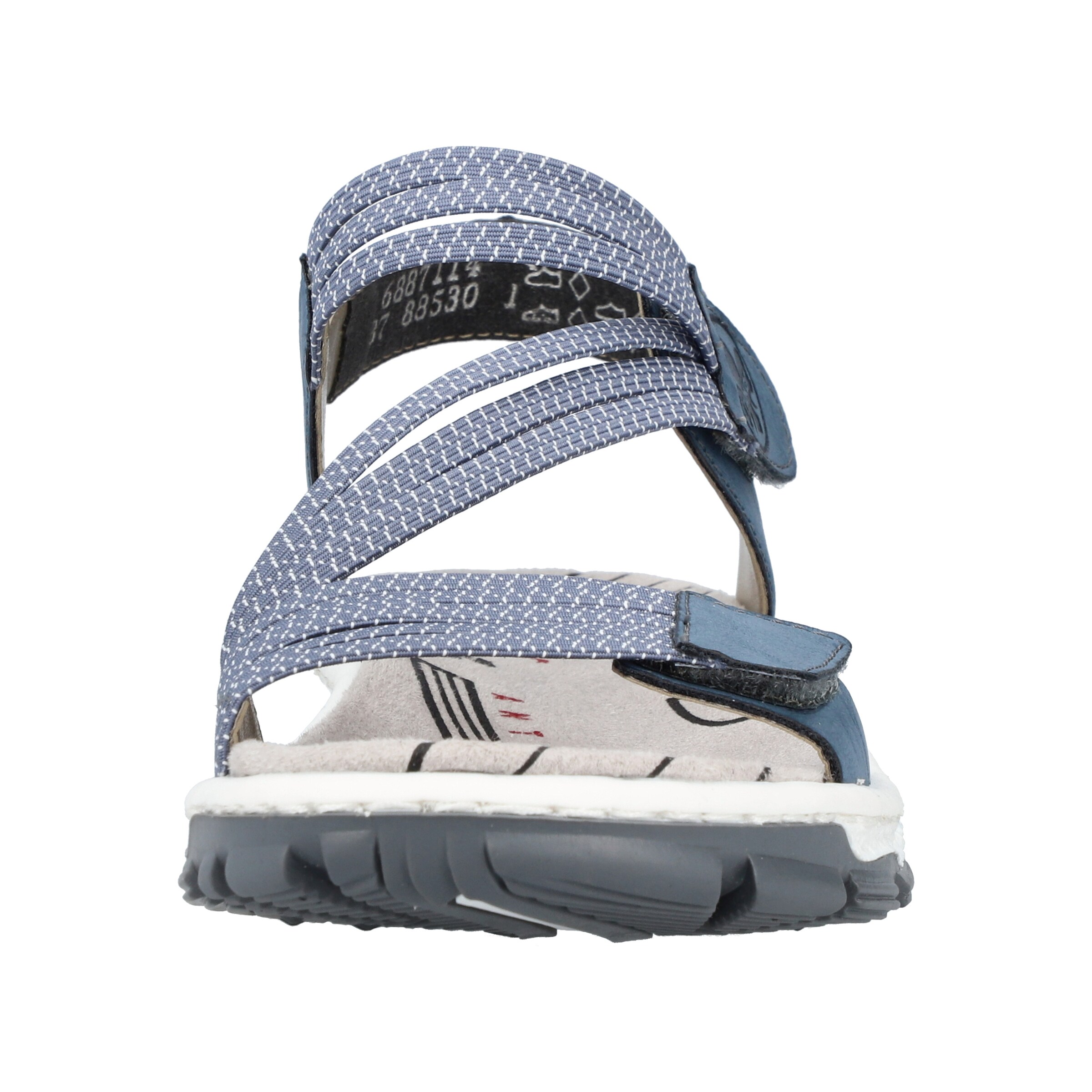 Sandalo da trekking di Rieker in blu