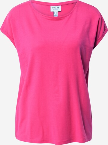 VERO MODA Shirt 'AVA' in Roze: voorkant