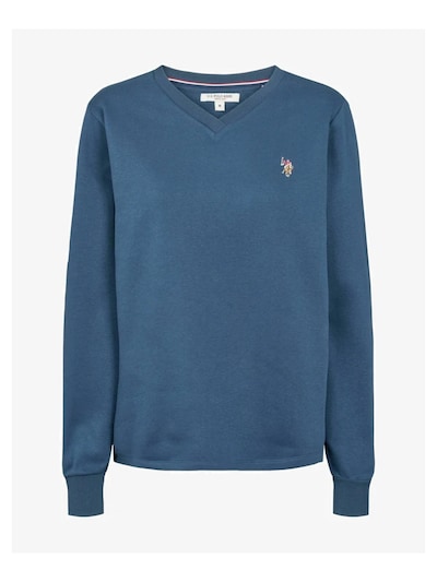 U.S. POLO ASSN. Sweater ' Macy ' in braun, Produktansicht