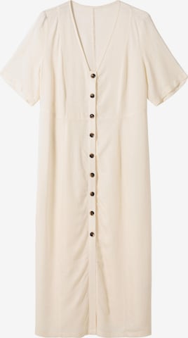 SHEEGO Summer Dress in Beige: front