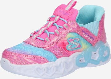 Baskets SKECHERS en rose : devant