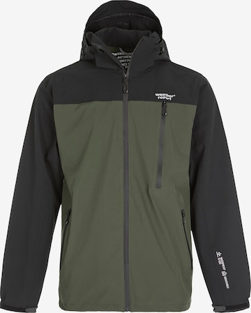 Weather Report Performance Jacket 'DELTON W-PRO15000' in Green: front