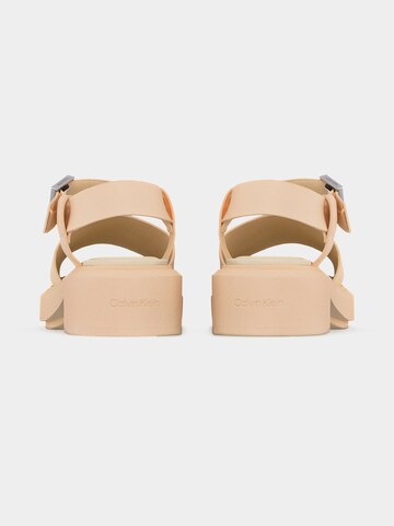 Calvin Klein Sandaal in Geel