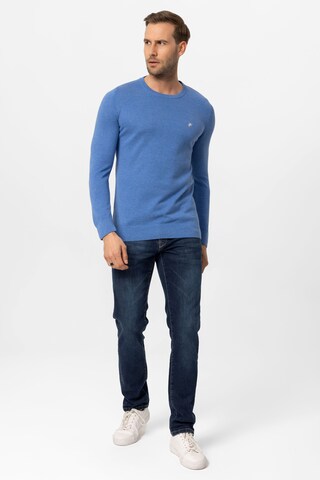 DENIM CULTURE Pullover in Blau