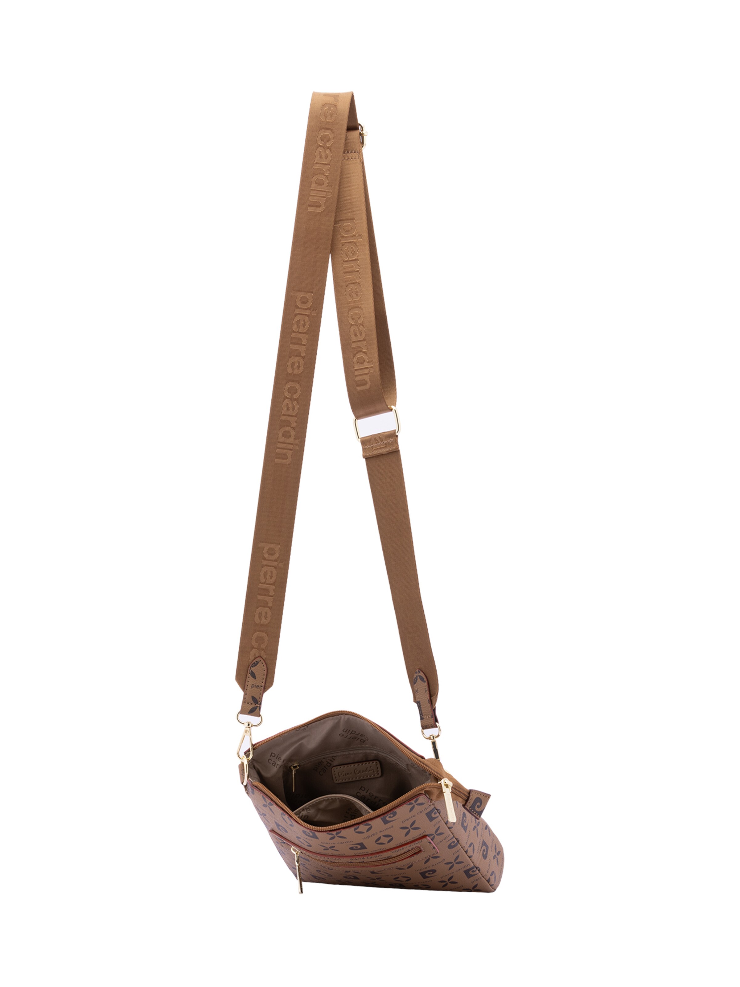 PIERRE CARDIN Umhängetasche in Braun