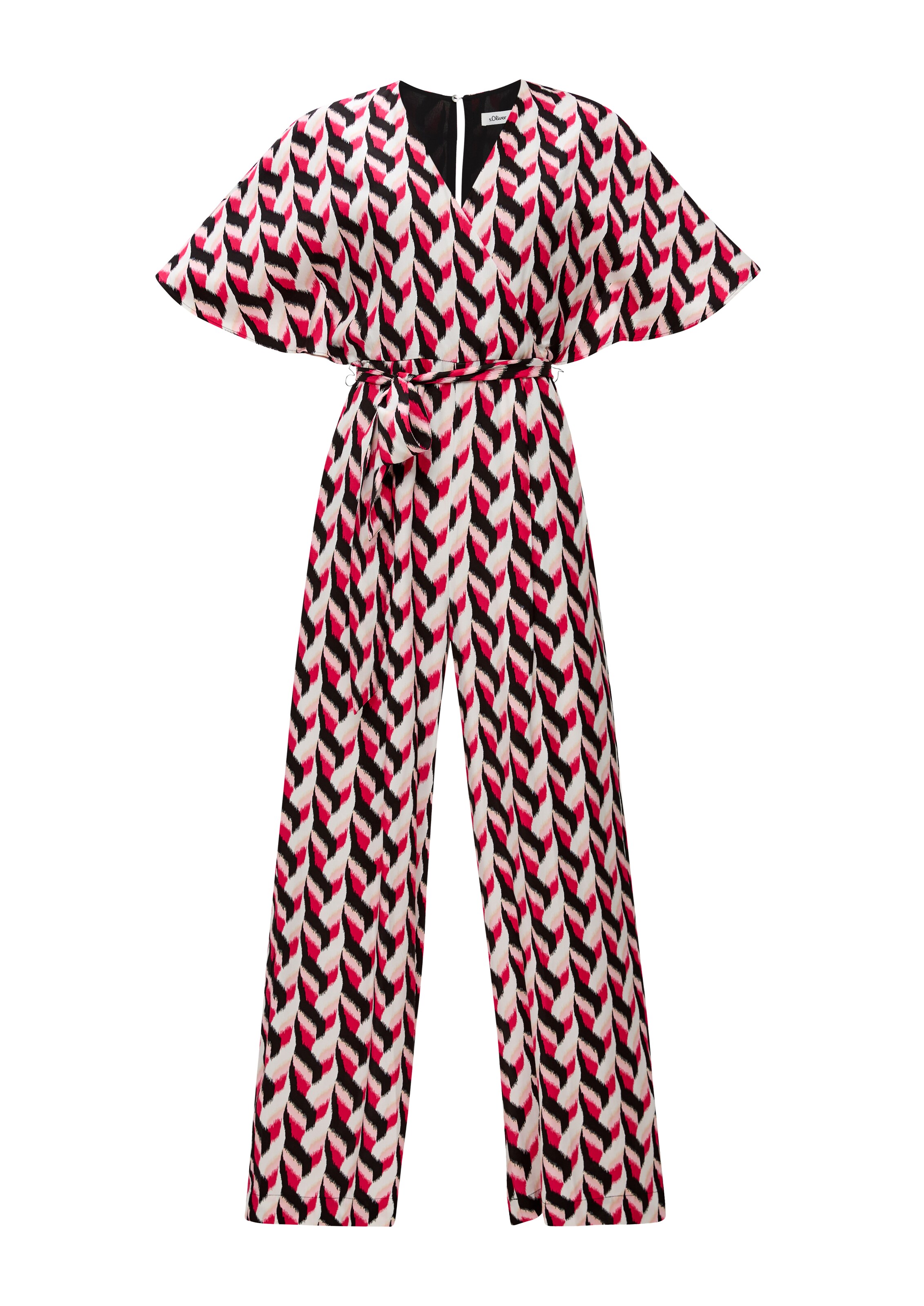 s.Oliver BLACK LABEL Kombinezon w kolorze czarny: przód