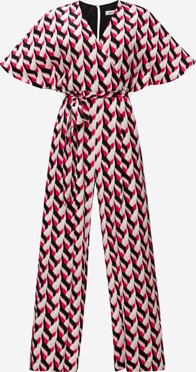 s.Oliver BLACK LABEL Jumpsuit i lyserød / magenta / sort / hvid, Produktvisning