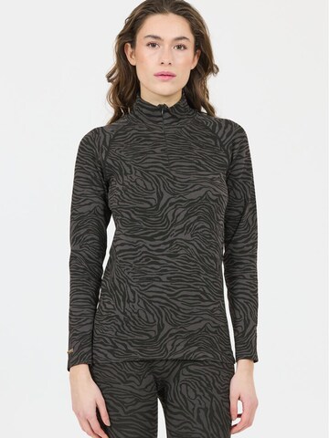 Athlecia Performance shirt 'Anana' in Black: front