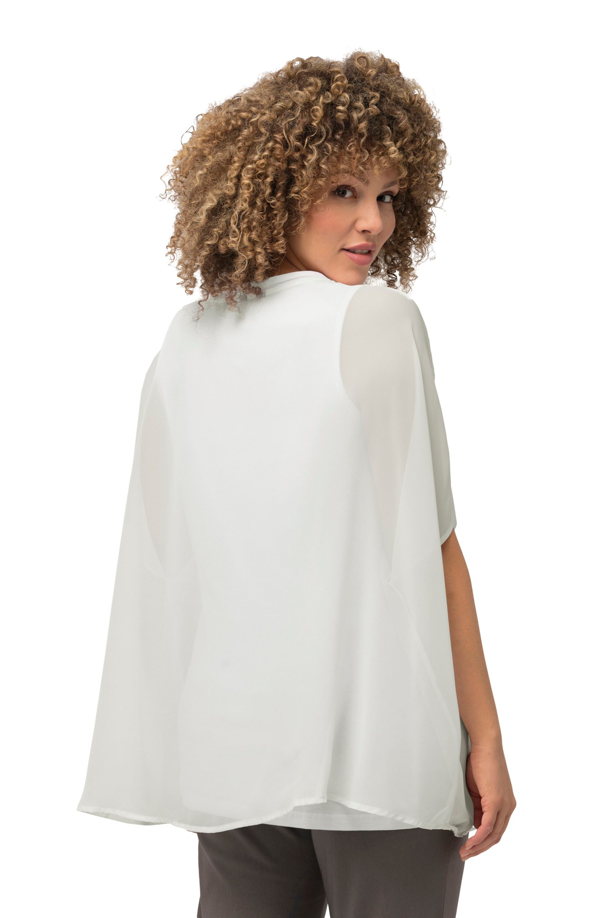 Ulla Popken Bluse in Weiß