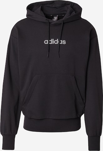 ADIDAS SPORTSWEAR Urheilullinen collegepaita värissä musta: etupuoli
