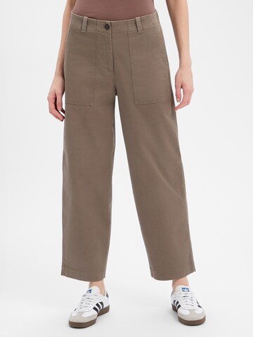 Marc O'Polo Loose fit Trousers in Beige: front