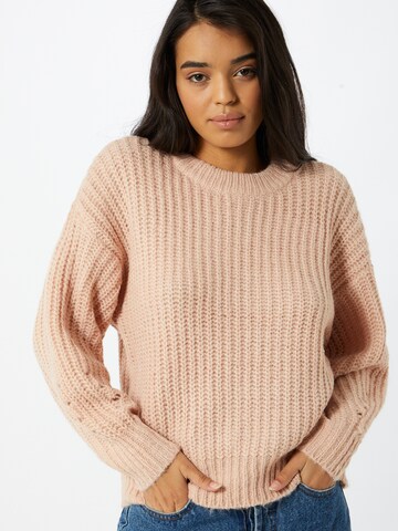 VILA Sweater in Pink: front