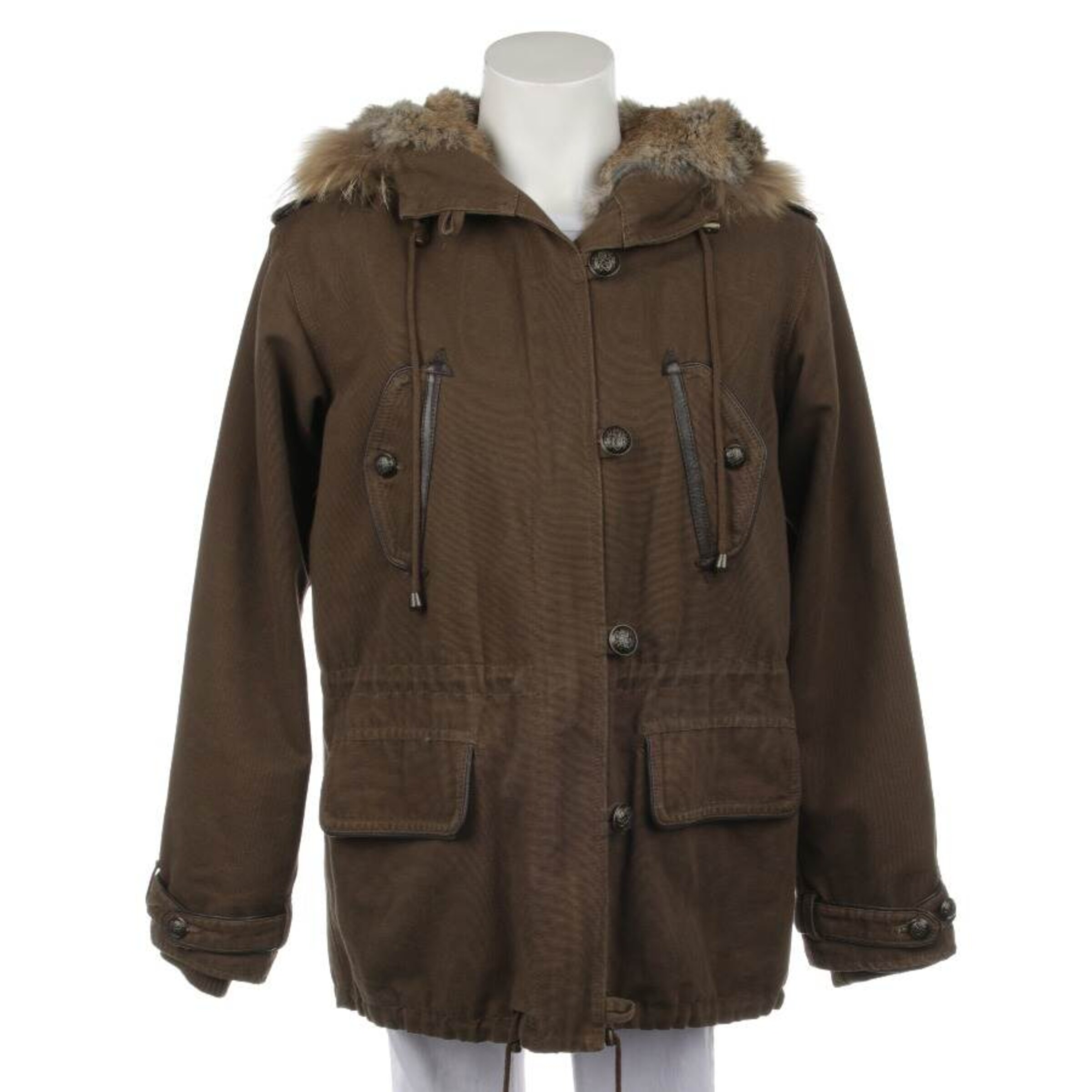 Sandro Jacket & Coat in XS in Brown: front