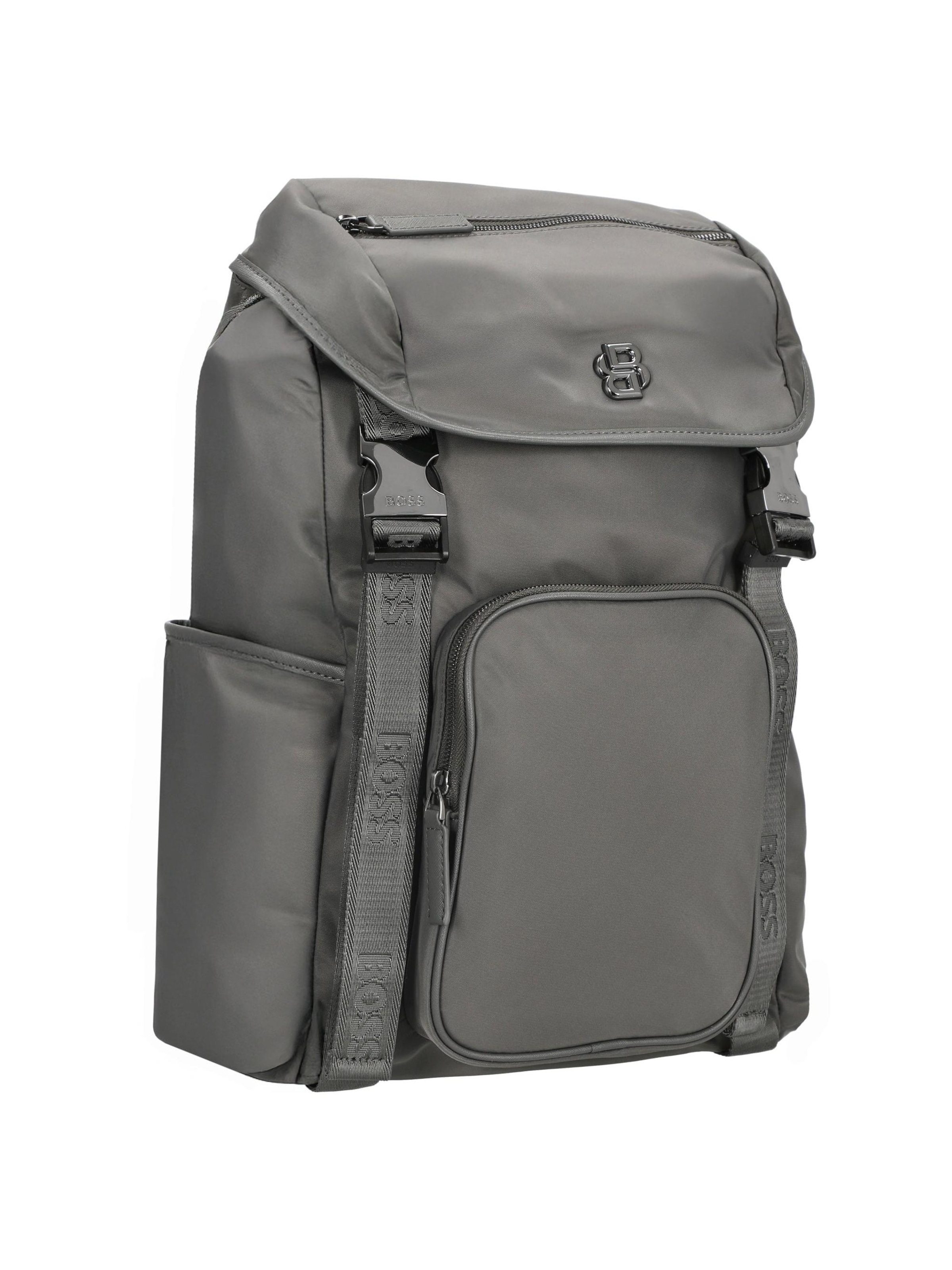 HUGO BOSS Rucksack 'B Icon'‌‌‌‌ in Grau