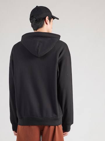 Bluză de molton de la ADIDAS ORIGINALS pe negru