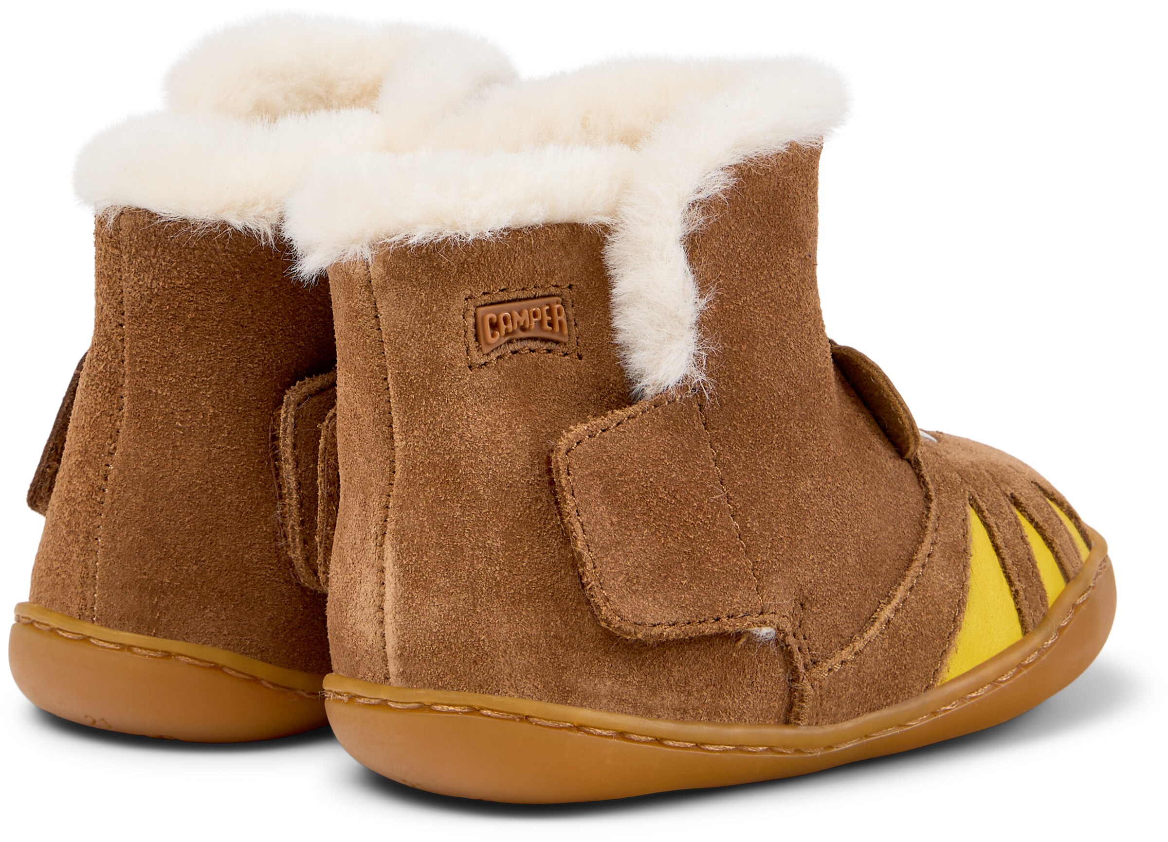 Bottes de neige ' Peu Cami ' CAMPER en marron