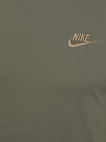 Nike Sportswear Klasický střih Tričko 'CLUB' – zelená