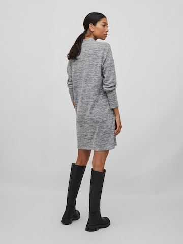 VILA Knitted dress 'Freja' in Grey