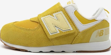 new balance Sneakers '574' in Geel: voorkant