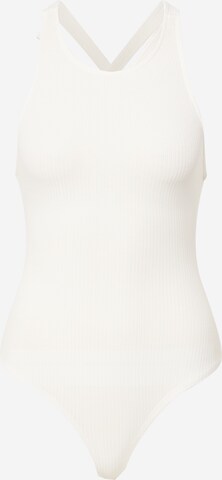 GLAMOROUS T-shirtbody i vit: framsida