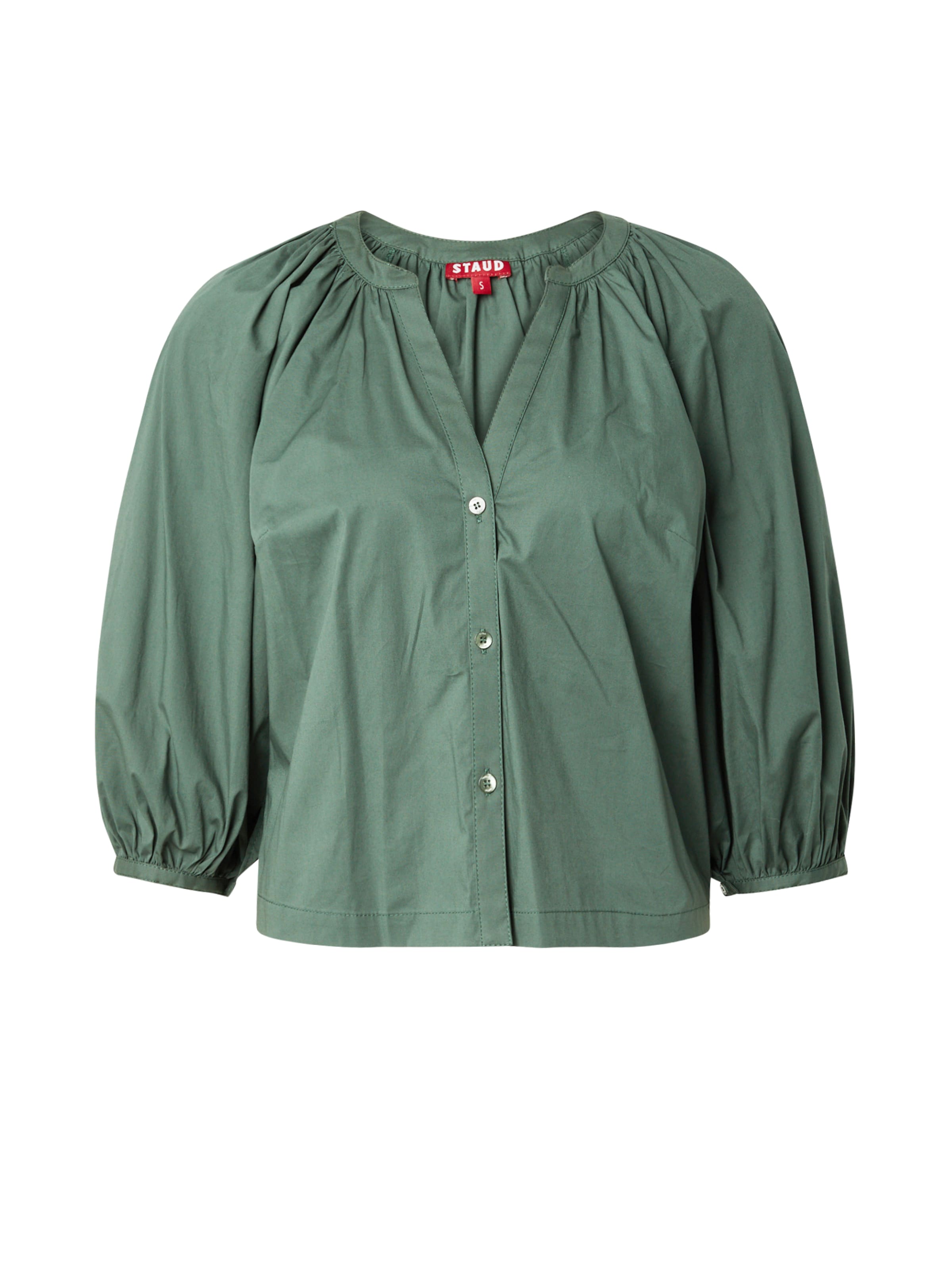 Staud Blouse in Green: front
