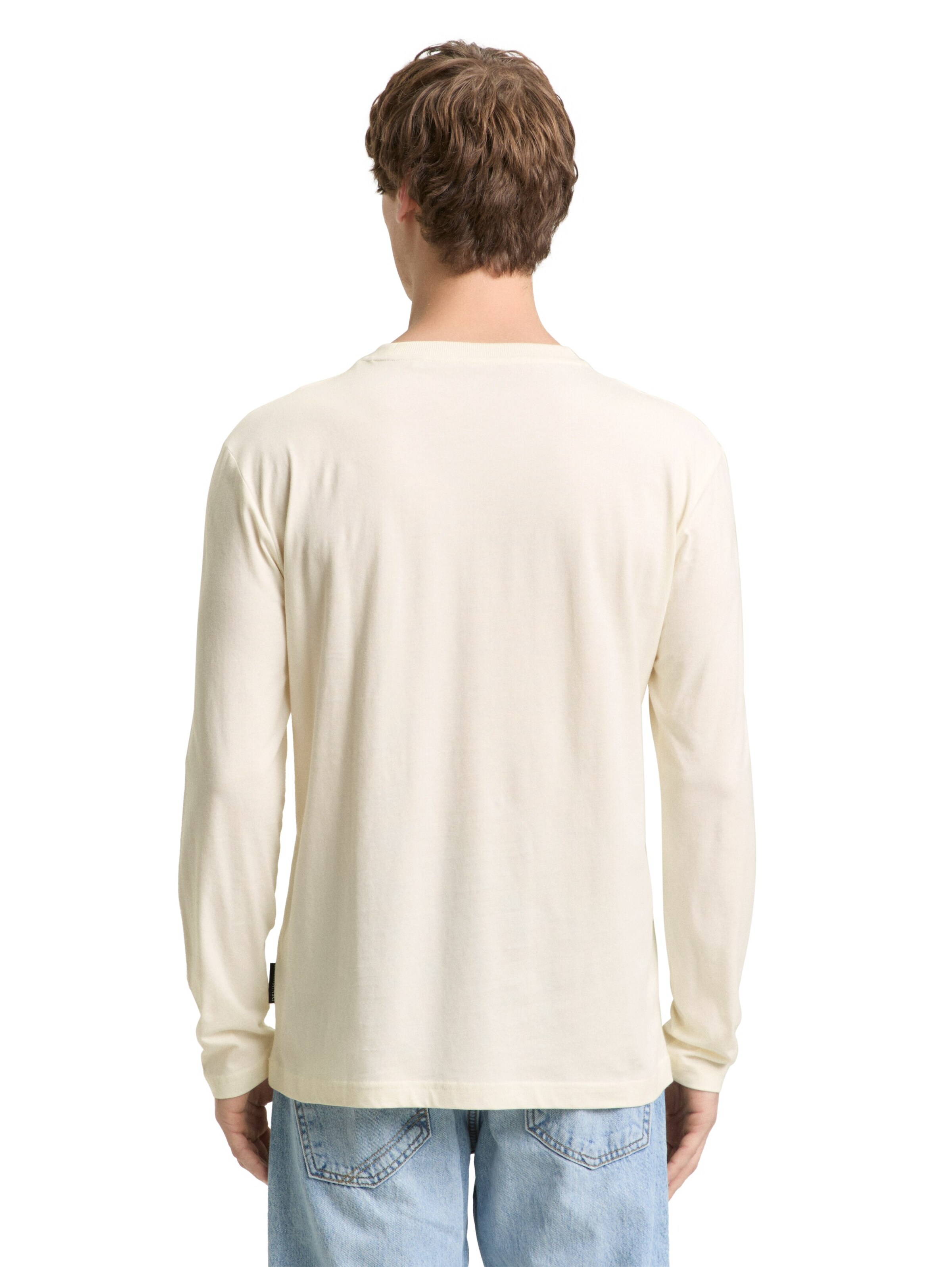 TOM TAILOR DENIM Shirt in Beige
