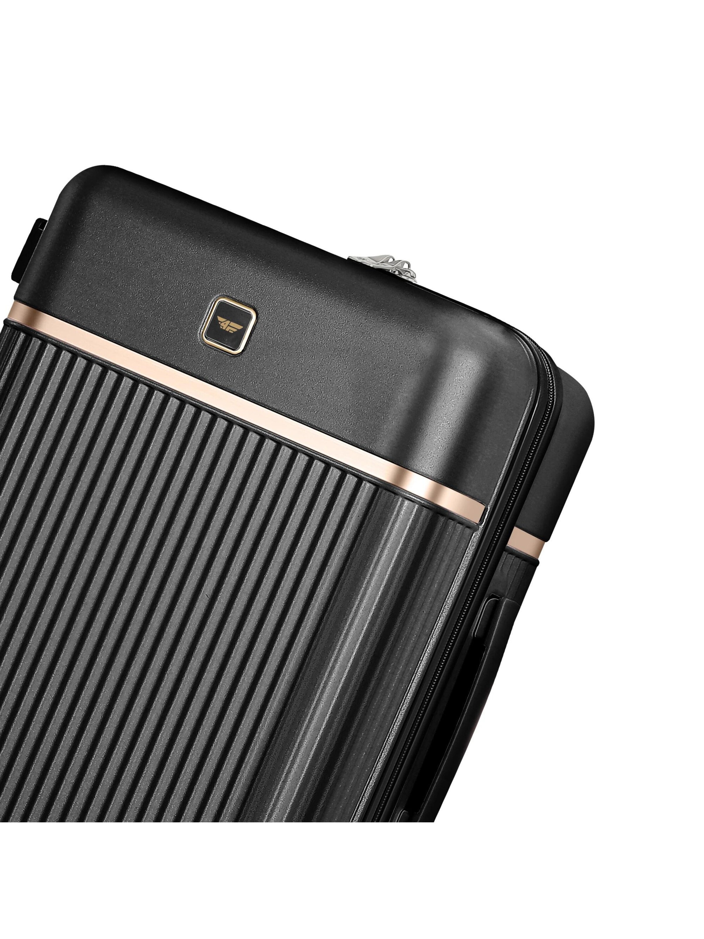 4FLY Suitcase Set in Black
