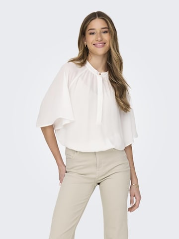 ONLY Блуза 'FREDDIE ALORA' в бяло: отпред
