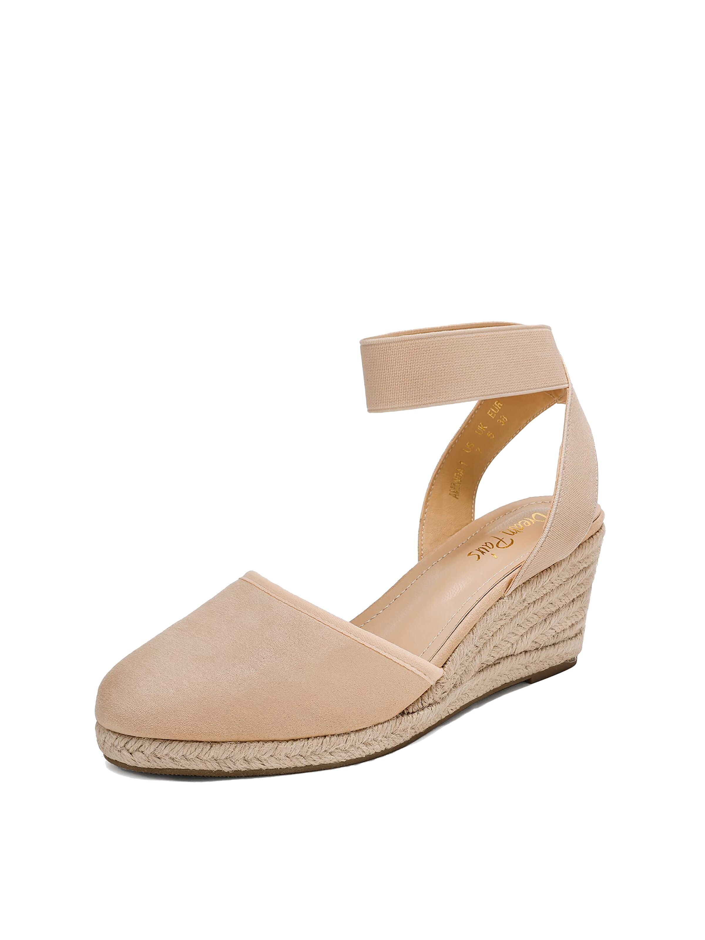 Dream Pairs Sandaal in Beige: voorkant