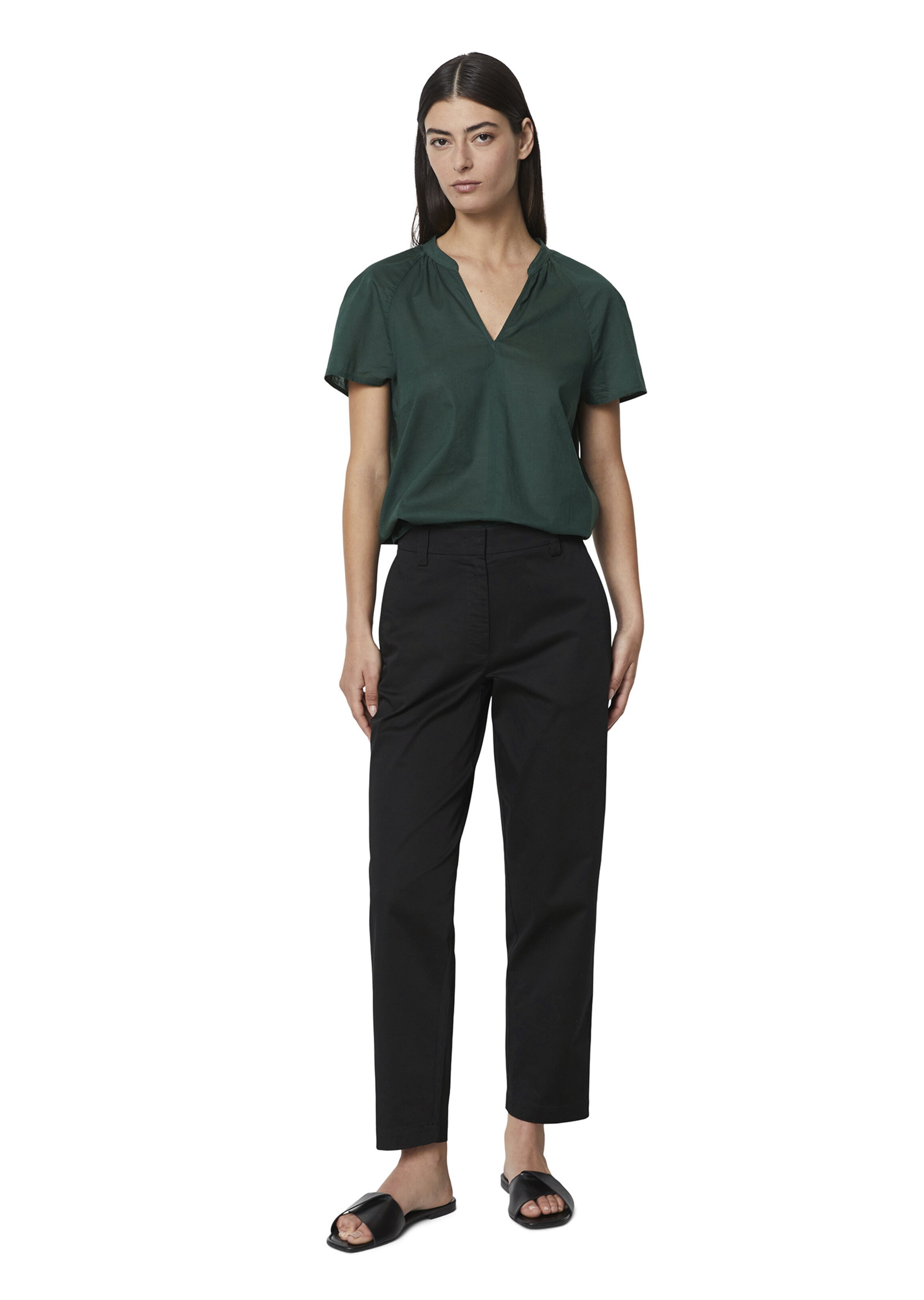 Marc O'Polo Bluse in Grün